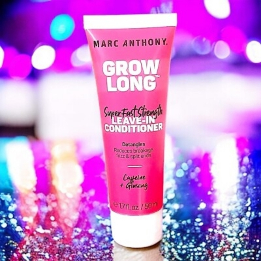 Marc Anthony Grow Long Leave-In Conditioner - Bright Pink Tube